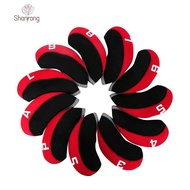 SHANRONG Golf Iron Headcover 4-9,P,S,A,L Golf Putter Protector Case Golf Iron Covers Set Golf Putter
