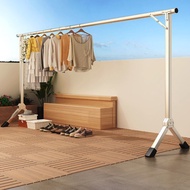 Simple Drying Rack Floor Folding Household Bedroom Balcony Baby Drying Rack Cool Clothes Hanger Dorm