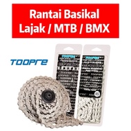 Toopre MTB Chain 8/9/10 speed Rantai Basikal Chrome Chain Gold Chain MTB Folding Bike Road Bike