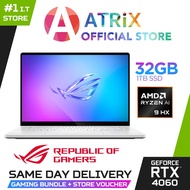 【Free MS Office】ROG Zephyrus G16 | GA605WV-QR076W | 16" 2.5k OLED | Ryzen AI 9 HX 370 | RTX4060 | 32