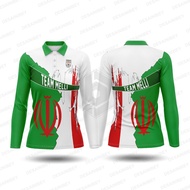 Jersey Iran 2026 World CupWanita Iran Printing T-Shirt/ Art01