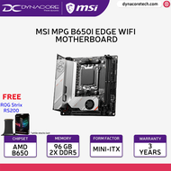 DYNACORE - MSI MPG B650I EDGE WIFI DDR5 Wi-Fi 6E Mini-ITX AM5 B650 Motherboard