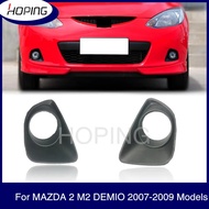 Hoping Front Bumper Fog Light Cover For MAZDA 2 M2 Demio 2007 2008 2009 Front Fog Lamp Hood