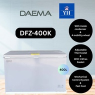DAEMA 400L CHEST FREEZER DFZ-400K (DELIVERY KLANG VALLEY AREA ONLY)