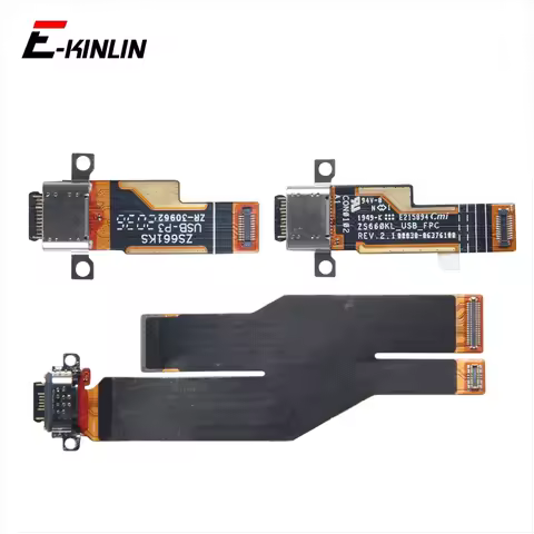 Charger Dock USB Charging Power Port Plug Board Flex Cable Parts For Asus ROG Phone 1 2 II 3 Strix 5