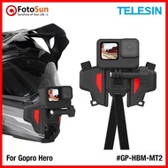 Telesin Helmet Chin mount motorvlog for Gopro Hero, Akaso, SJCAM action camera