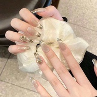 Bộ vip 10 móng tay giả đính đá sang trọng