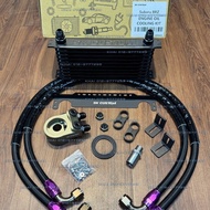 Subaru BRZ GT86 GR86 FA20 FA24 Engine Oil Cooler Kit SK CUSTOM 9 Row