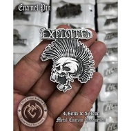 Enamel Pin Badge Metal Exploited Pin Badge/ Pin Band