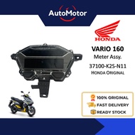 100% ORIGINAL Honda VARIO 160 Vario160 Meter Assy, Comb 37100-K2S-N11