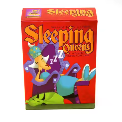 2023 Newesst Card Full English Sleeping Queens Board Game 2-5 People Family Gift Wake Up Queen Strat