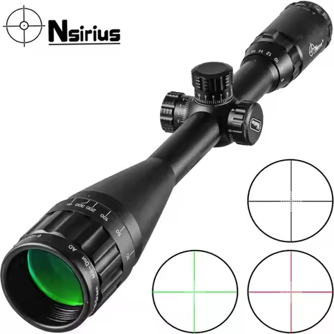NSIRIUS 6-24X50 AOE Scope Hunting Sight Cross Reticle Scope for hunting