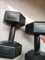 5kg啞鈴2個 5kg dumbbells 2