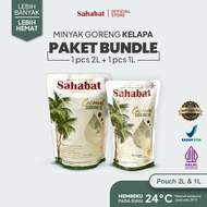 [PAKET BUNDLING] Sahabat Special Minyak Goreng Kelapa 1L Pouch (1pcs) + Sahabat Special Minyak Goren