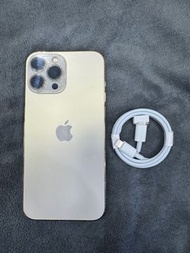 99%New iPhone 13 Pro Max 256GB 金色 香港行貨 電池效能86% 自用首選超值