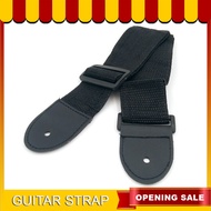 Tali Strap Gantung Gitar Belt Adjustable Guitar Strap Acoustic Electric Bass Ukulele Ibanez Fender Gibson Yamaha Accessories  Gitar Elektrik Akustik Kulit Leather Nylon Black Metallica Scorpions Iron Maiden Dream Theather Gun N Roses May XPDC Search Wings