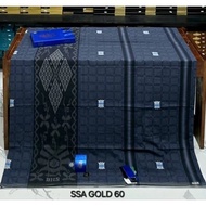 Sarung Songket BHS Klasik Elegan Warna Cinnamon/Abu Tua/Maroon/Biru Tua