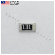 10PCS Taiwan-Grade 130R ±5%, 1206 SMD Resistor (131)