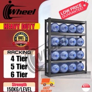 ✅INSTOCK - Heavy Duty Full Metal Boltless Strong Racking Storeroom Rack Storage Cabinet Storage Box 