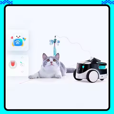 Enabot ROLA PetPal Smart Robot Pet Companion Robot Movable Camera Home Ebo Remote Monitoring Wireles
