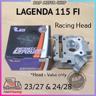 LAGENDA SRL115 FI Superhead Racing Head CNC Set (LEO THAILAND)