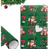 67 kertas pembungkus 67 kertas pembungkus hadiah krismas, 6 7 kertas pembungkus Xmas Roll, kertas pe