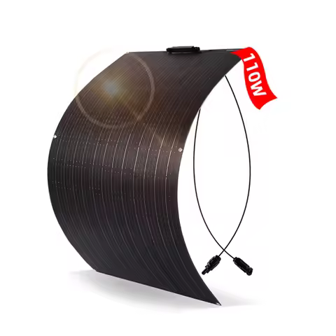 Solar Panel 330W 440W 220w 110W Flexible Panel Solar ETFE Film Coating Monocrystalline Solar Cell 10