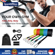 Pull Rope Set Exercise Resistance Bands Yoga Fitness Home Elastic Band 10/15/20/25/30 LBS