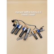 TOYOTA ALPHARD VELLFIRE ESTIMA 3.5 U660E U660F GEARBOX SOLENOID VALVE SET