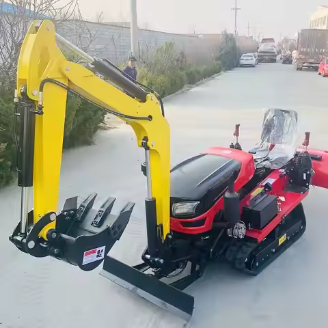 Customized 50HP Crawler Cultivator Ditching Drainage Land Renovation Top Dressing
