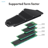 M.2 Nvme 2280 Ssd Heatsink Efficient Ssd Heatsink Ps5 M.2 Nvme Ssd Heatsink Cooler for Gaming Console High Performance Magnesium Aluminum Alloy Radiator