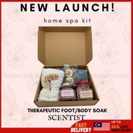 Scentist Home Spa Kit Foot Soak - with Epsom Salt / Pink Himalayan Salt