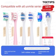 Tee teetips for usmile Smile Plus Electric Toothbrush Head y1s/p10/y10/y20/p20pro Replacement