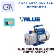 VALUE SINGLE STAGE VACUUM PUMP VE115N (2 CFM)