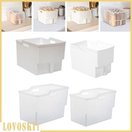 [Lovoski1] Kitchen Organizer Storage Container Grain Storage Basket Seasoning Box Pantry Organization Home Cupboard