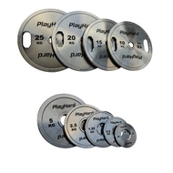 PlayHard Premium Powerlifting Plates (0.25KG–2.5KG) – Steel Fractional Change Plates (Pair)
