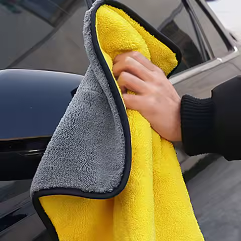 2018 New 30 * 30 Cm Car Wash Microfiber Towel for Hyundai Ix35 IX45 IX25 I20 I30 Sonata,Verna,Solari