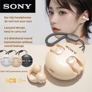 Sony Bluetooth 5.3 Wireless Ear Clip Noise Canceling Headphones Wireless Bone Conduction Headset HIF