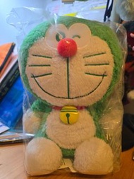U記 多啦A夢 綠色毛絨公仔