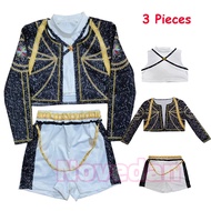Kids Rumi Mira Zoey Cosplay KPop Demon Hunters Girl Costume K Pop Huntrix Golden Costume Child Hallo