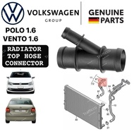 Volkswagen VW Polo 1.6 Vento 1.6 60Z Radiator Top Hose Connector Water Joint 1C0121087E