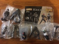 現貨 Bandai HG Kamen Rider Black Sun x Silver Moon x Black x 影月