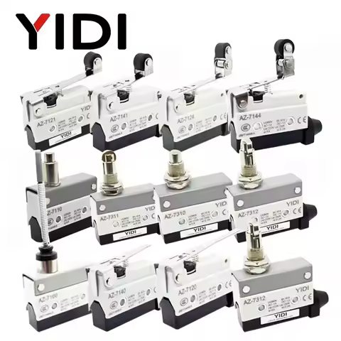 10A 250VAC AZ-7312 AZ-7311 AZ-7121 AZ-7310 TZ-7141 Waterproof Micro Switch Travel Limit Switch Strai