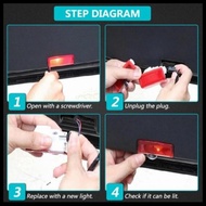 CAR DOOR LED LAMP AUDI A3 A4 A5 A8 Q3 Q5 Q7 R8 TT LED WELCOME LAMP