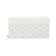 【สินค้ามือสอง】 โกยาร์ด GOYARD กระเป๋าสตางค์ยาวแบบซิปรอบ รุ่น Matignon GM MATIG2GMLTY50CL50P สีขาว วั