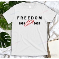 RIP Charlie Kirk Tribute Graphic Cotton T-shirt