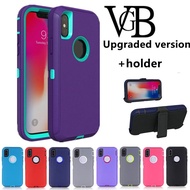 Full protection iphone case for iPhone 13 pro 12 pro max 3 in 1 silicone iphone case iPhone 11 xs ma