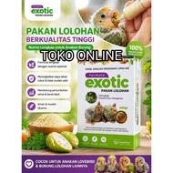 EXOTIC FOOD LOLOHAN 400gram LARGE exotic formula lolohan porridge chicks eaters grains