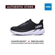 รับประกันของแท้ Hoka One One Clifton 8 " Black White " รองเท้ากีฬา 1119393 - BWHT รับประกัน 1 ปี