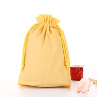 PTT Premium Drawstring Pouch Bag Tas Serut Packaging Makeup Kantong Travel Warna Pastel Sebaguna Bah